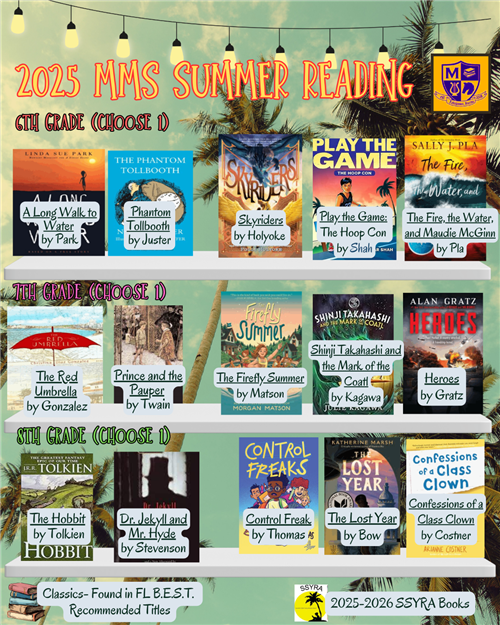 2025 Summer Reading
